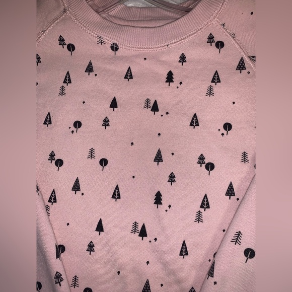 Hanna Andersson Holiday Print Sweatshirt, Size 12 - Picture 3 of 6